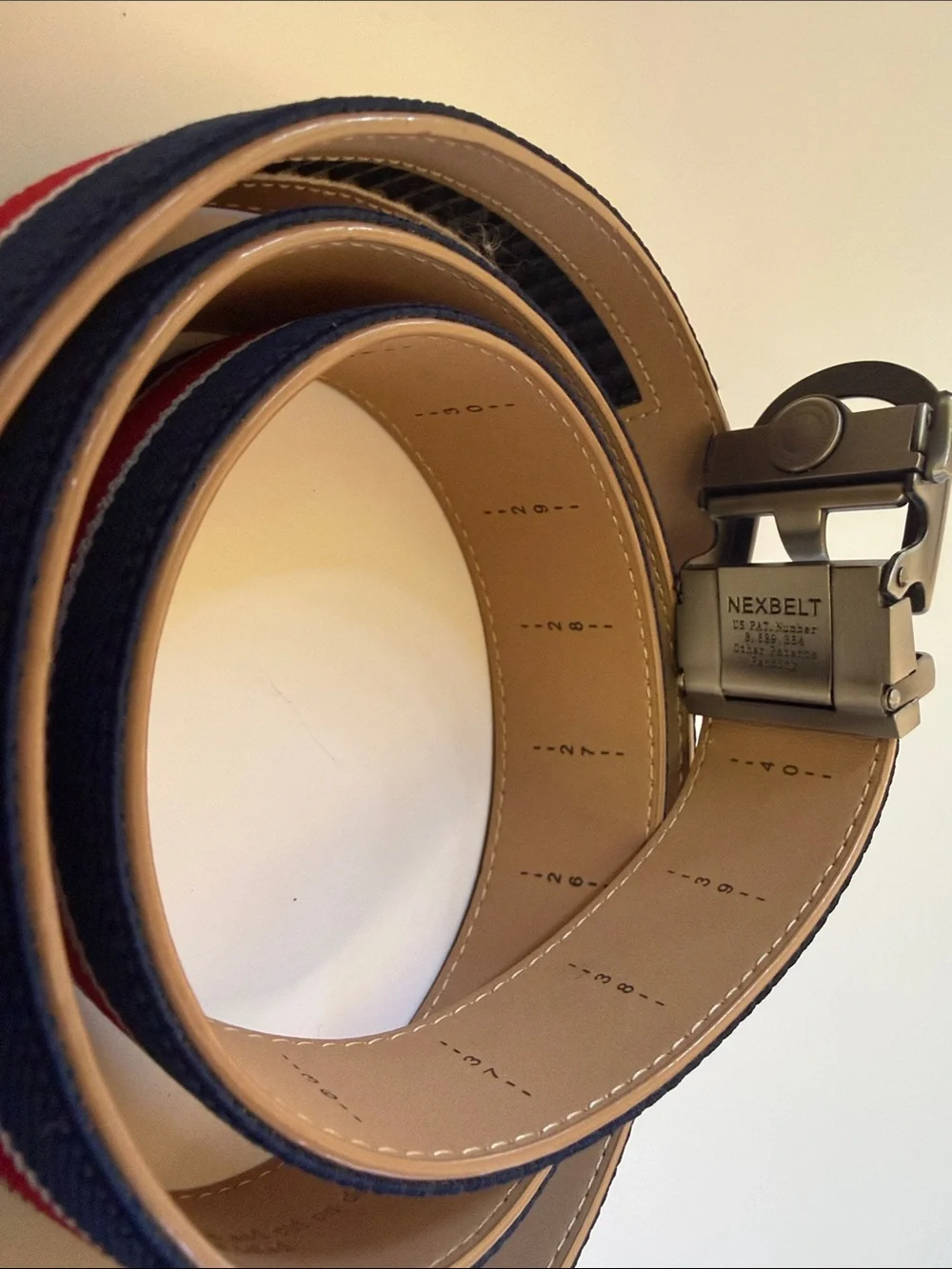 Nexbelt Nylon and webbing golf style